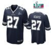 Jayron Kearse 27 Dallas Cowboys Super Bowl LVII Super Bowl LVII Navy Men Game Jersey 1