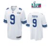 Kavontae Turpin 9 Dallas Cowboys Super Bowl LVII Super Bowl LVII White Men Game Jersey 1