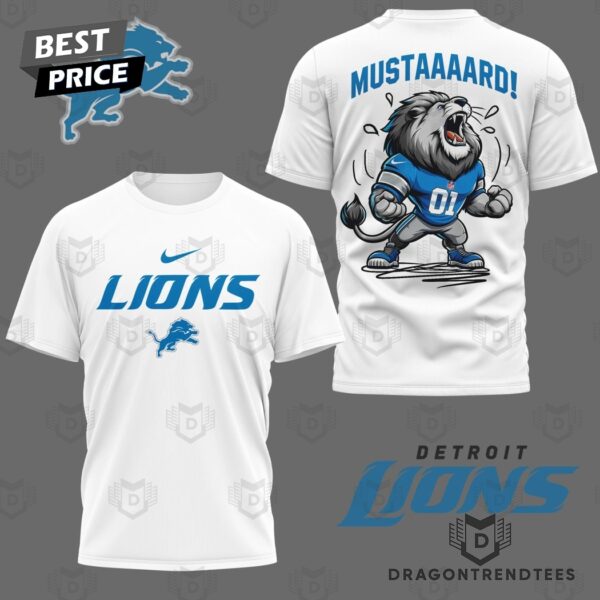 Kendrick Lamar Mustard x Detroit Lions 3D TShirt 1