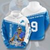 Nfl Detroit Lions Hoodie 3D Team 1