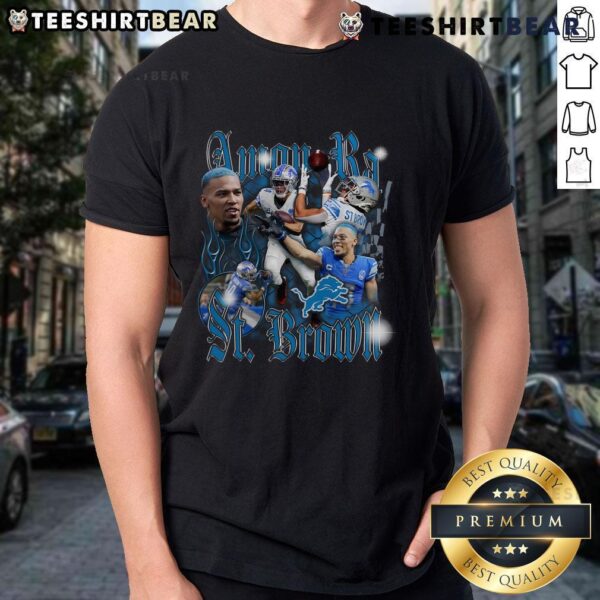 Official Amon Ra St Brown Detroit Lions Fanatics Notorious Player 1