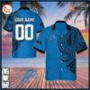 Team Club Detroit Lions Abstract Hawaiian NFL 1