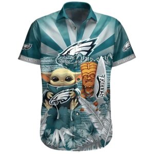 Baby Yoda Philadelphia Eagles Hawaiian For Men And Women