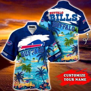 Buffalo Bills NFL Personalized Hawaiian