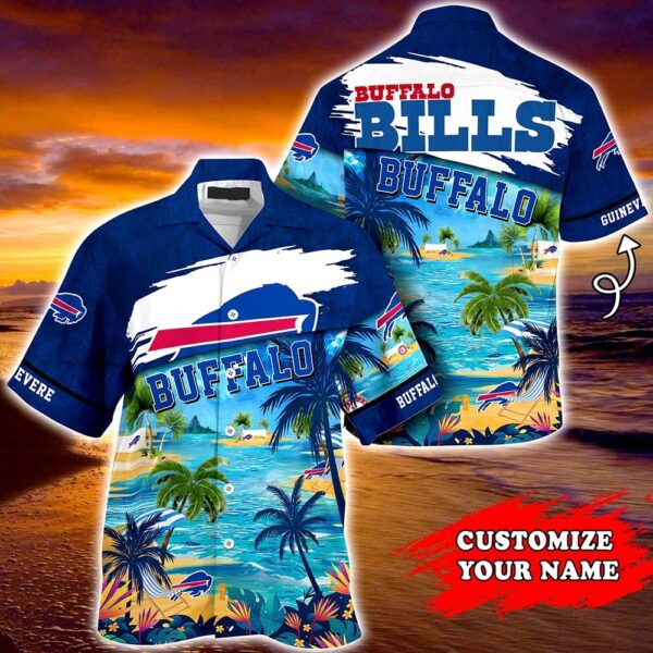 Buffalo Bills NFL Personalized Hawaiian