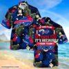 Buffalo Bills Nfl Summer Beach Hawaiian With Tropical Patterns 1