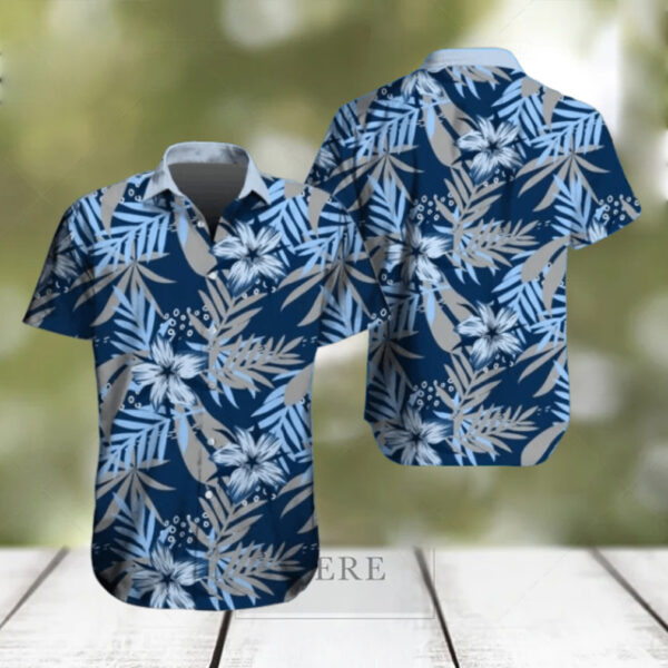 Dallas Cowboys Hawaiian Tracksuit Floral Outfits Button Down Beach Shorts 1