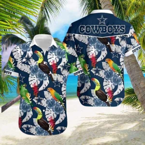 Dallas Cowboys Parrots and Toucans Hawaiian 1