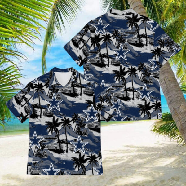 Dallas Cowboys Sports American Tropical Patterns Club Trending Summer 3D Hawaiian 1