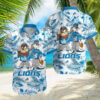 Detroit Lions Hawaiian Taz and Bugs For NFL Team 1