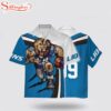 Detroit Lions NFL Football Mascot Hawaiian Shirt 1