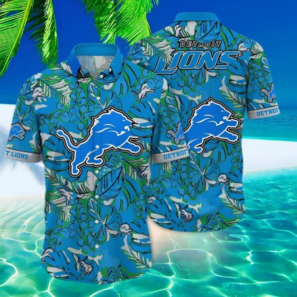 Detroit Lions NFL Hawaiian Midsummer Aloha 1