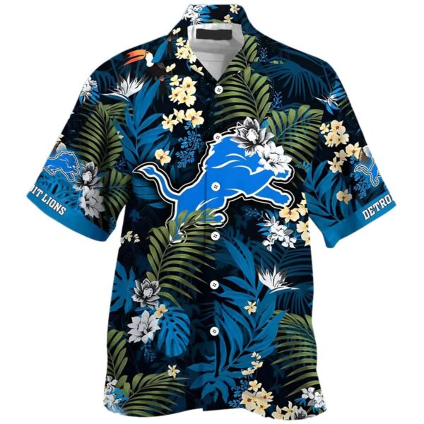 Detroit Lions NFL Summer Beach Hawaiian 1