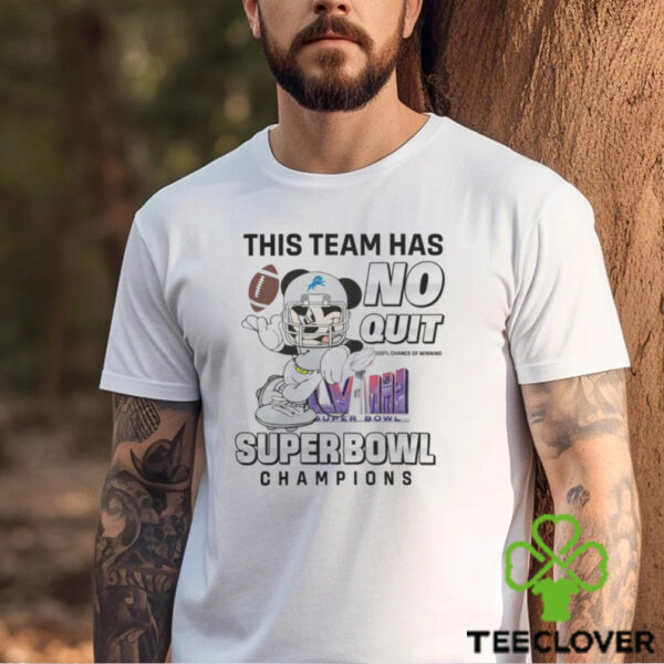 Detroit Lions Nfl Team x Mickey Mouse This Team Has No Quit Super Bowl Champions 2024 1