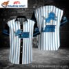 Detroit Lions Pinstripe Pride Custom Hawaiian 1