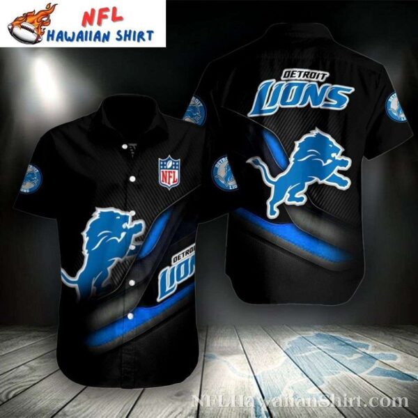 Dynamic Detroit Lions NFL Hawaiian In Black 1