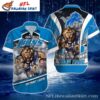 Galactic Lion Customizable Detroit Lions Aloha 1