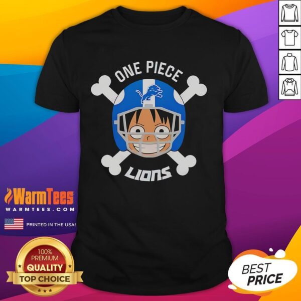 Good Detroit Lions X Luffy One Piece 1