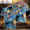 Historic Detroit Lions Map Print Tropical Hawaiian 1