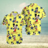 Mickey Mouse Call Phone Dallas Cowboys Yellow Famous Hawaiian Shirts 1