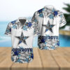 NFL Dallas Cowboys Hawaiian Special Floral Tropical Team Spirit 1