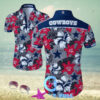 NFL Dallas Cowboys Logo Hawaiian 1