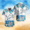 NFL Detroit Lions Hawaiian Special Floral Tropical Team Spirit 1