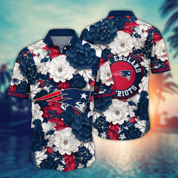 New England Patriots Aloha Pride Hawaiian 1