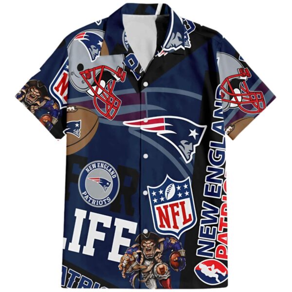 New England Patriots For Life Hawaiian 1