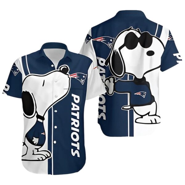 New England Patriots Snoopy Hawaiian 1