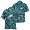 Philadelphia Eagles Football Paradise Hawaiian 1