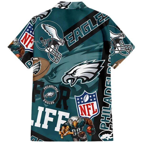 Philadelphia Eagles For Life Hawaiian 1