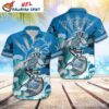 Surf And Turf Detroit Lions Grateful Dead Hawaiian Shirt 1