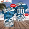 Tailored Detroit Lions Beachfront Blitz Hawaiian Shirt 1