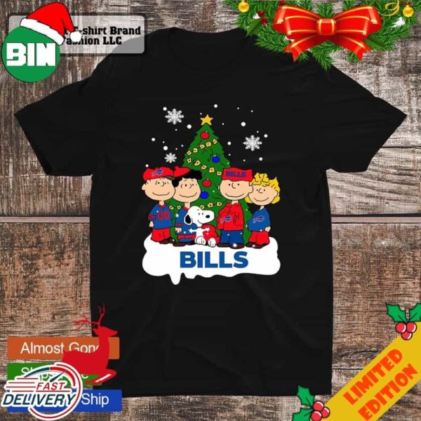 The Peanuts With Christmas Tree Love Buffalo Bills 1