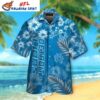 Tropical Floral Detroit Lions Custom Aloha Shirt 1