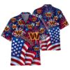 Washington Commanders Patriotic Celebration Hawaiian 1