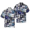 Cowboys Collage Hawaiian Shirts NFL 1