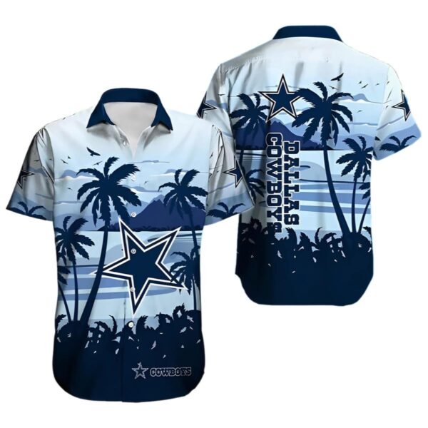 Cowboys Hawaiian Shirt Horizon Palms 1