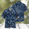 Dallas Cowboys Mens Hawaiian Shirts Summer Casual Button Down 1