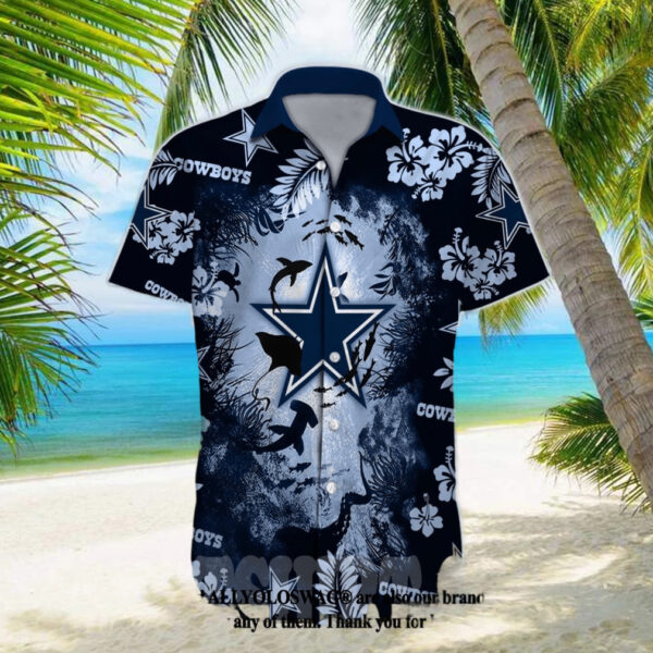 Dallas Cowboys NFL Classic Full Printed Hawaiian 1