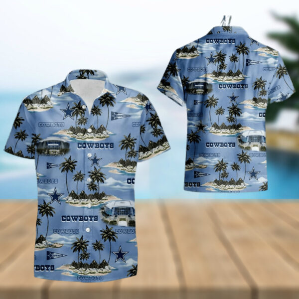 Dallas Cowboys Nfl Football Hawaiian Aloha Summer Hawaiian 1