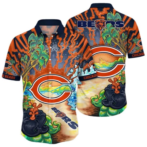 Hot Sandstime Chicago Bears NFL Hawaiian Shirt