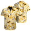 NFL Tropical Leafs Pittsburgh Steelers Hawaiian Shirt 1