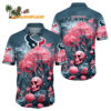 Houston Texans Halloween Skull Pumpkin Hawaiian Houston Texans Aloha 1