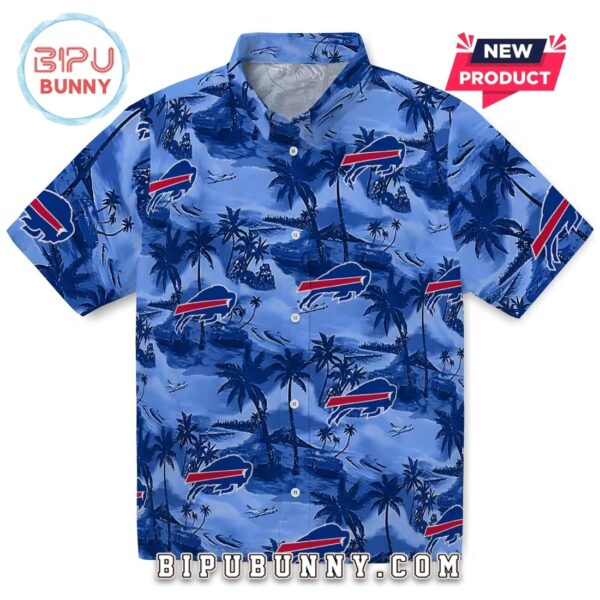 Buffalo Bills Coastal Palms Hawaiian Shirt 1