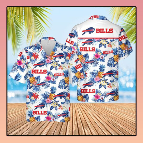 Buffalo Bills Football Aloha Hawaiian Shirt 1
