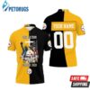 Pittsburgh Steelers One Nation Under God Great Players Team Nfl Personalized Polo 1