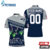 Seattle Seahawks Nfc West Division Champ Nfl Season Legendary Personalized Polo 1