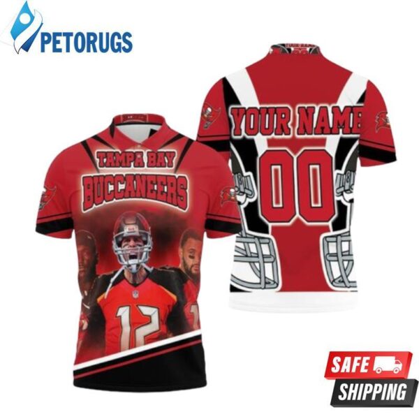 Tampa Bay Buccaneers Tom Brady Nfl Champions Personalized Polo